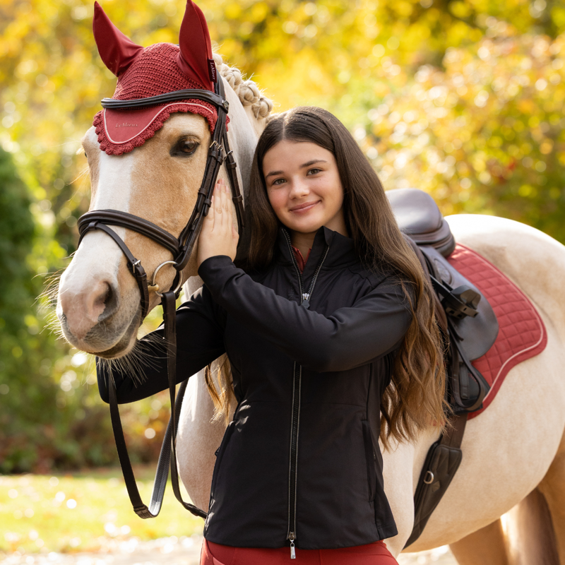 LeMieux Young Rider Betty Lightweight Jacket - Black-6