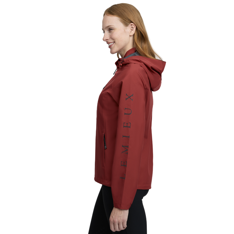 LeMieux Athena Waterproof Lightweight Jacket - Russet-5