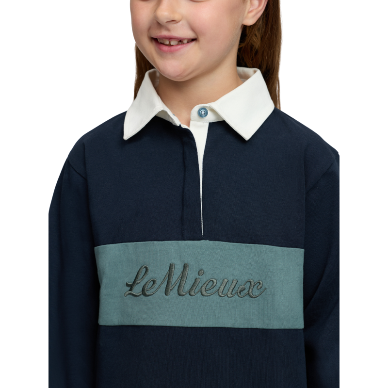 LeMieux Mini Roman Rugby Shirt - Navy-5
