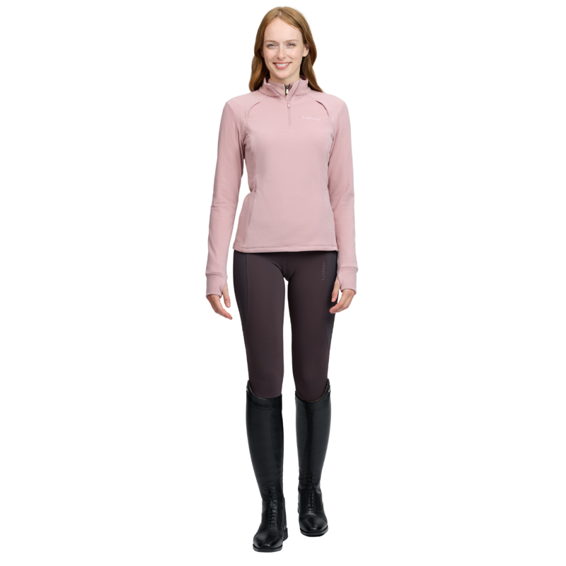 LeMieux Frances Quarter Zip Fleece - Wild Rose-7