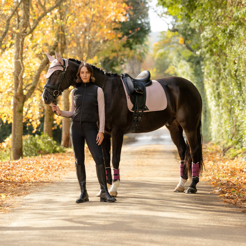 LeMieux Essence Dressage Square - Wild Rose-5
