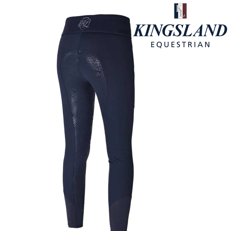 Kingsland Karla Ladies Full Grip Breeches - Navy-1