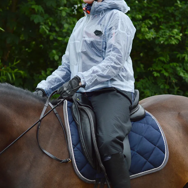 QHP Transparent Raincoat -1