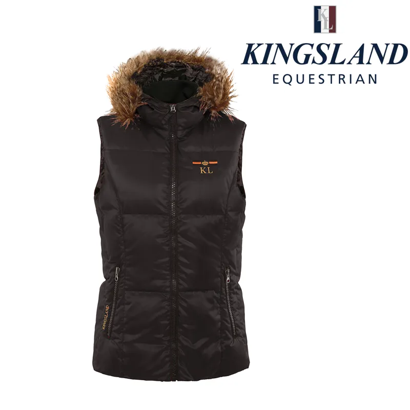 Kingsland Belshill Down Vest 143-OW-602 - Licorice