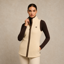 Holland Cooper Country Fleece Gilet - Cream