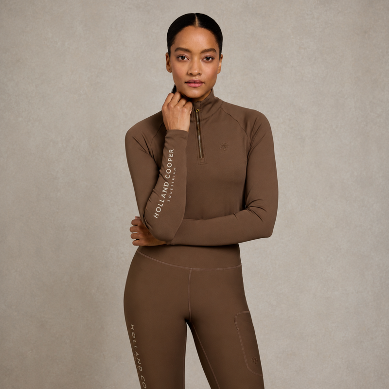 Holland Cooper Chiltern Base Layer - Chestnut