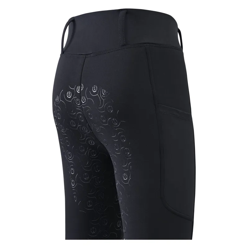 Imperial Riding Kids Laura Full Grip Riding Tights - Black-2