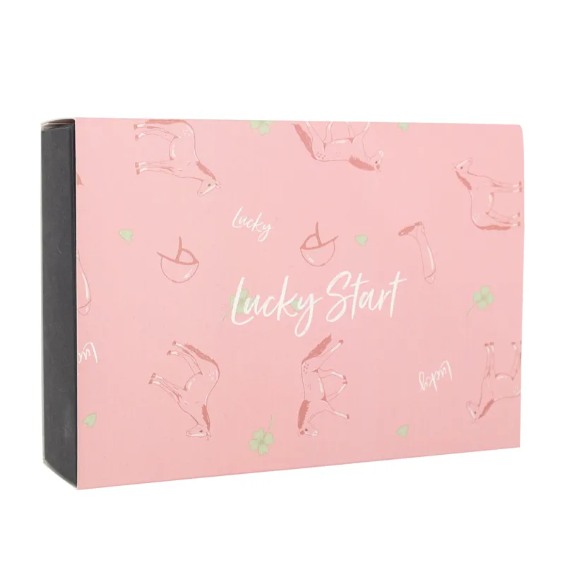 QHP Children's Lucky Start Gift Box Long Socks - Mixed-1