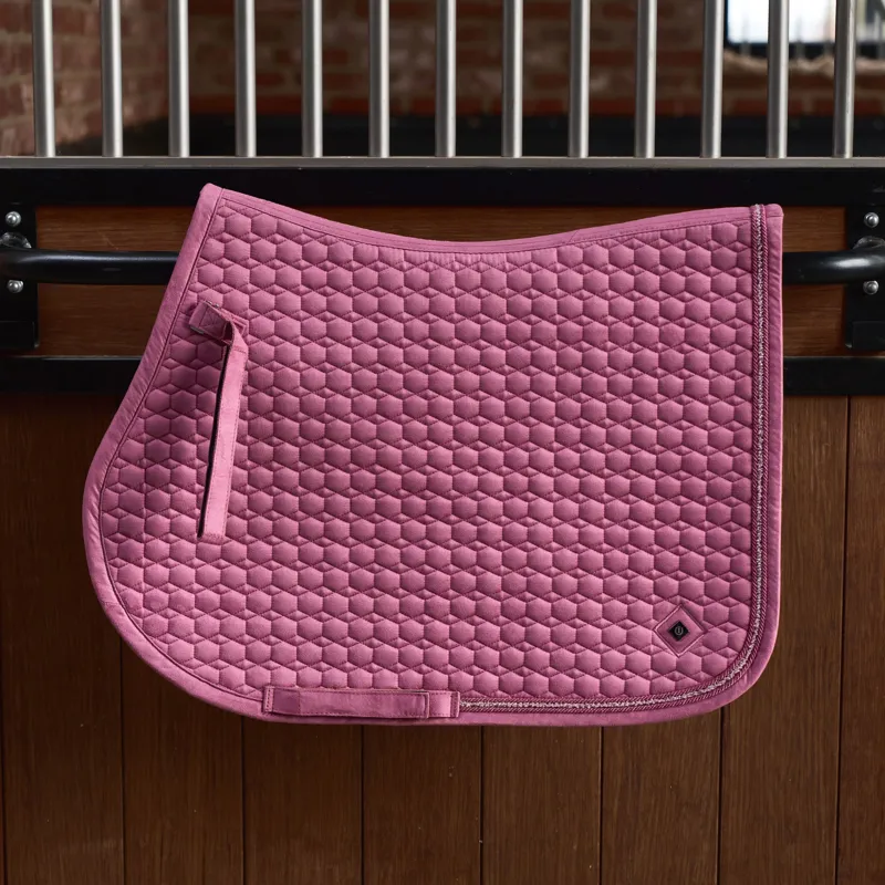 Imperial Riding Maria GP Saddlepad Full - Dark Mauve-1