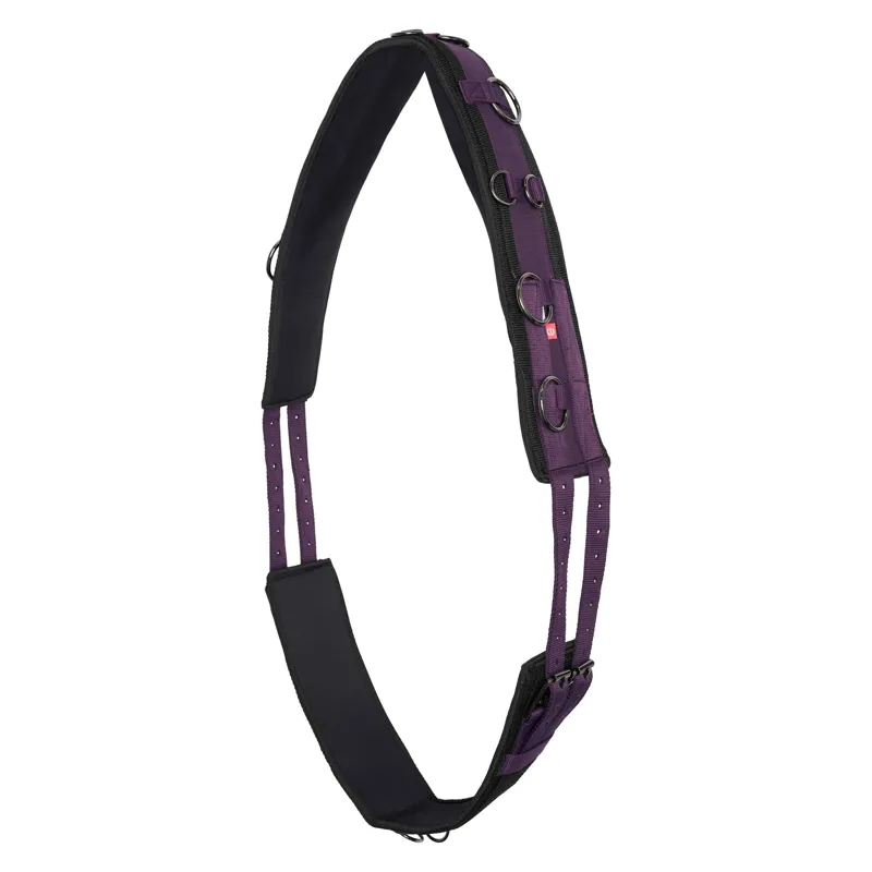 Imperial Riding Deluxe Extra Lunging Girth - Black Berry