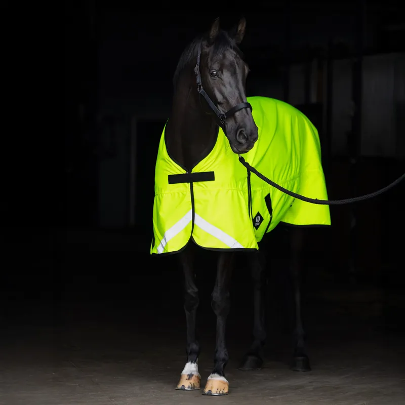 Imperial Riding Reflective 100g Turnout Rug - Neon Yellow-1