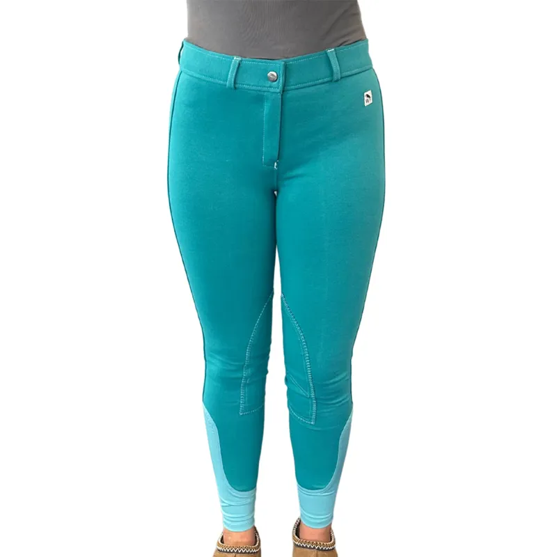 John Whitaker Ava Ladies Breeches - Light Blue - Lucky Dip-1