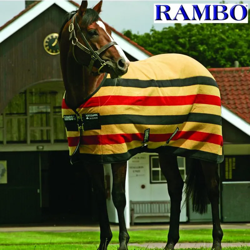 Horseware Rambo Newmarket Fleece Rug - Witney Gold