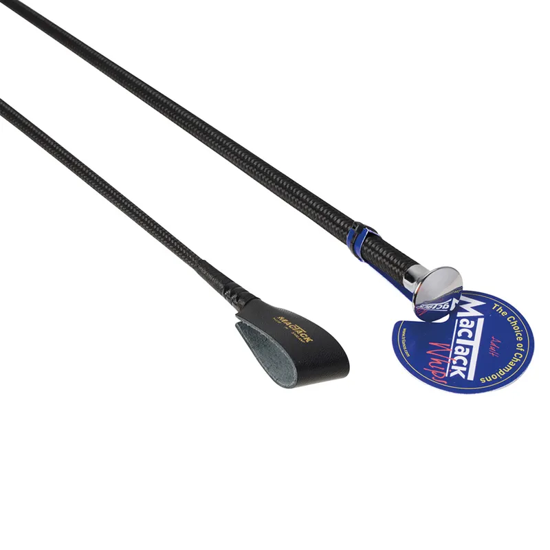 MacTack Dressage Whip 39 - Black