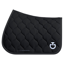 Cavalleria Toscana New Circular Quilted Jersey Jumping Saddlepad - Black