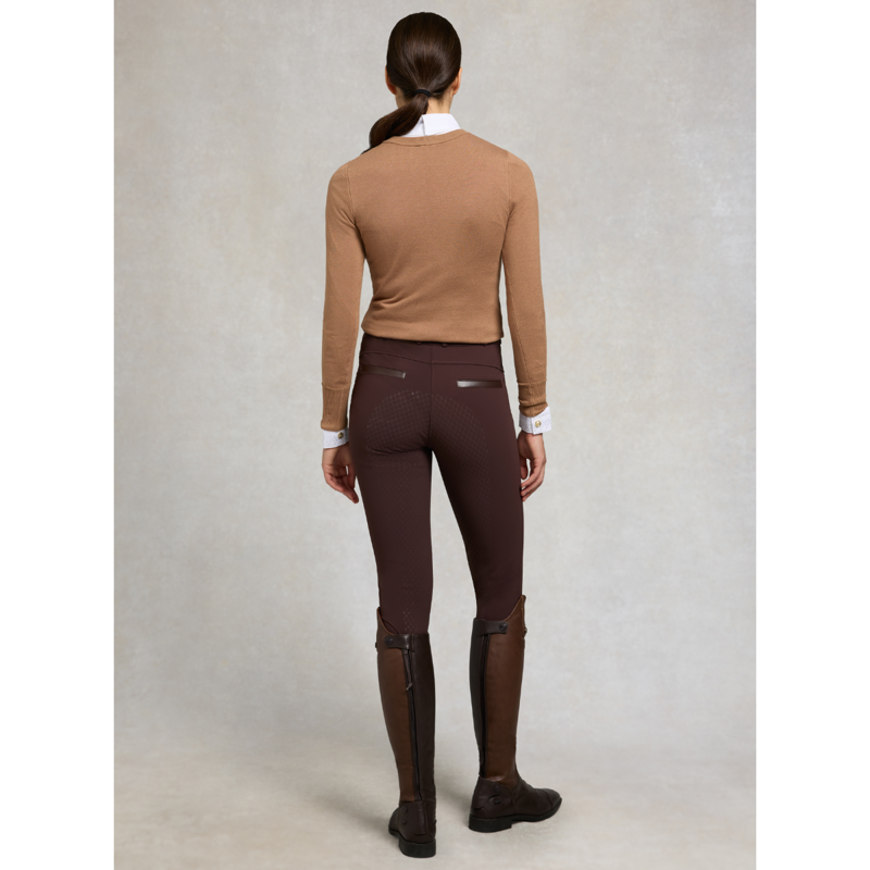 Holland Cooper Thermal Heritage Breeches - Chocolate-5