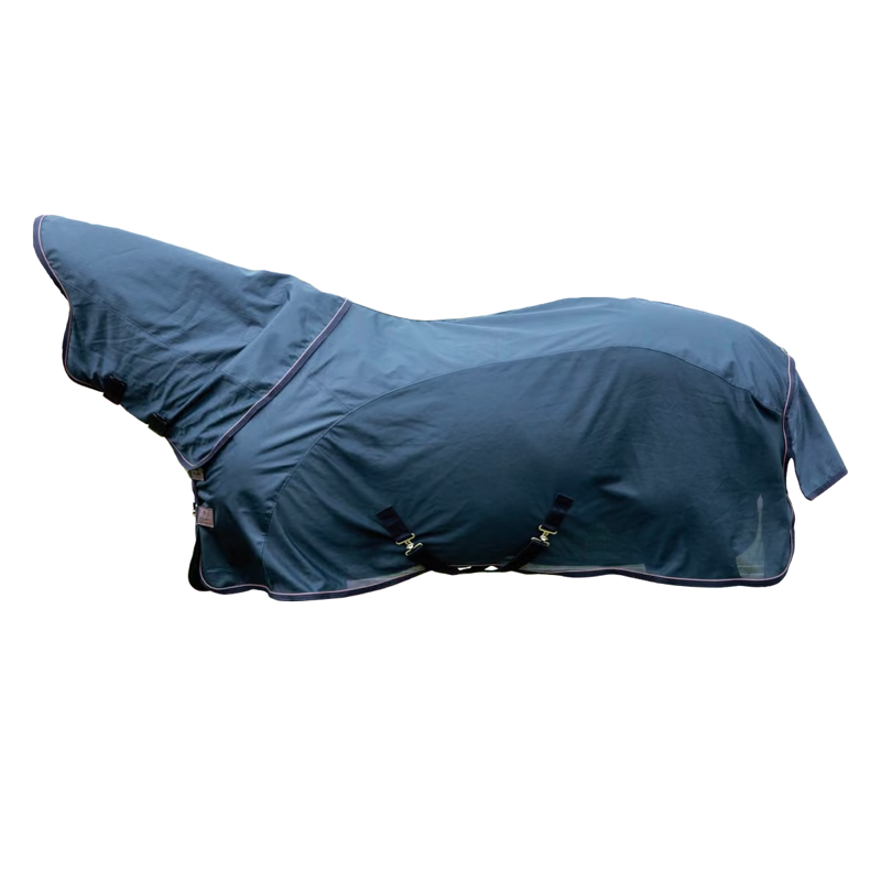 Kentucky Classic Waterproof Combo Fly Rug - Navy-7