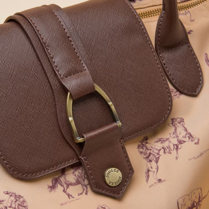 Joules Edie Zip Top Shopper Bag - Neutral Rodeo-7