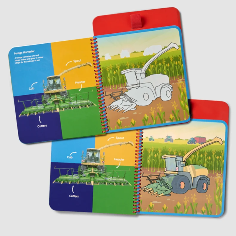 Tractor Ted Magic Painting Book - Machines-7