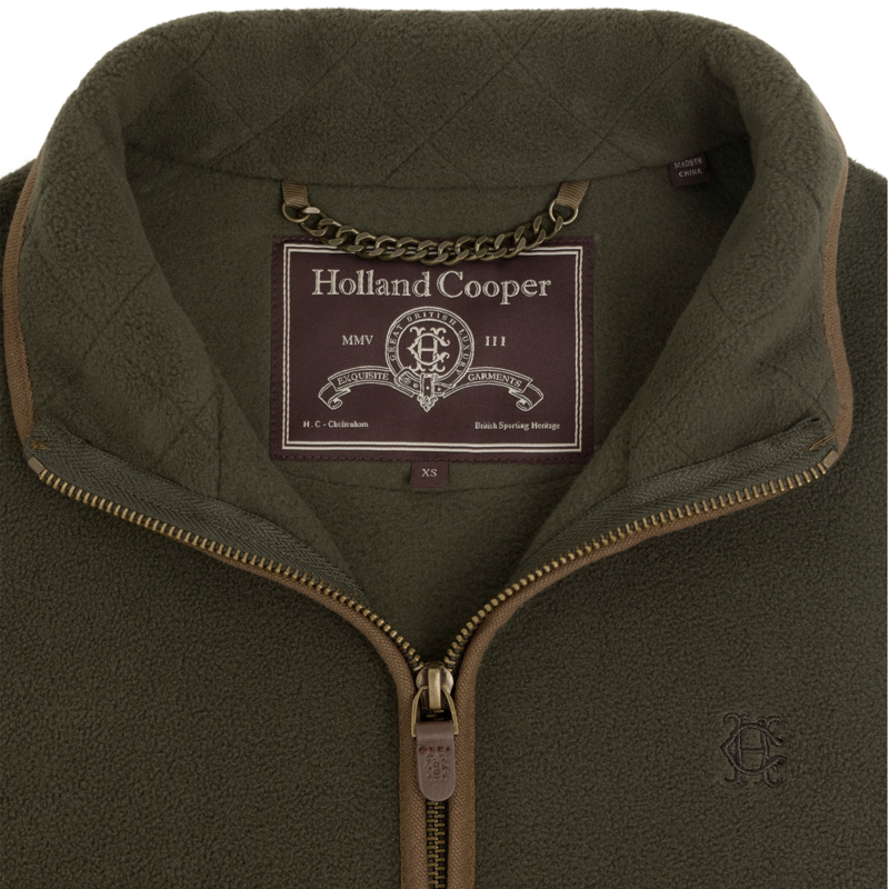 Holland Cooper Country Fleece Jacket - Classic Khaki-8