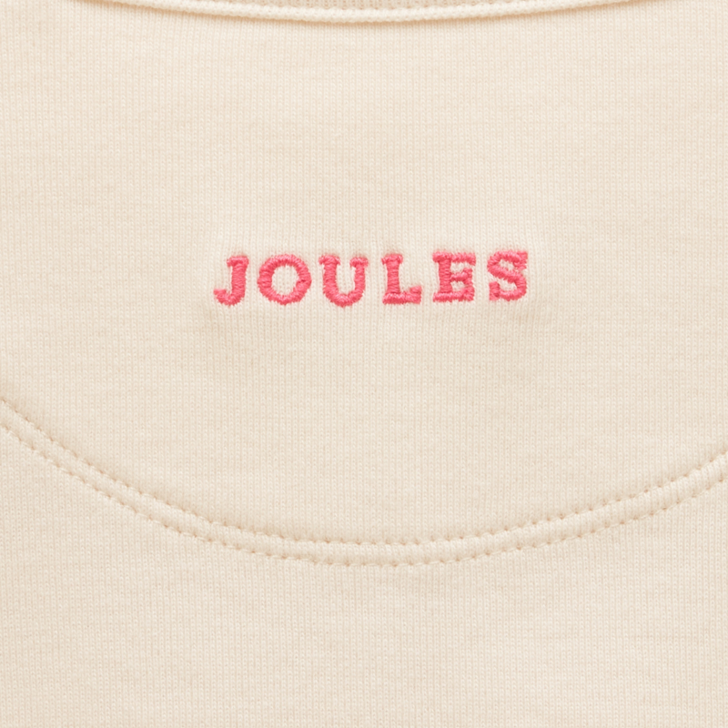 Joules Girls' Kipwell Pyjamas - Cream/Pink-3