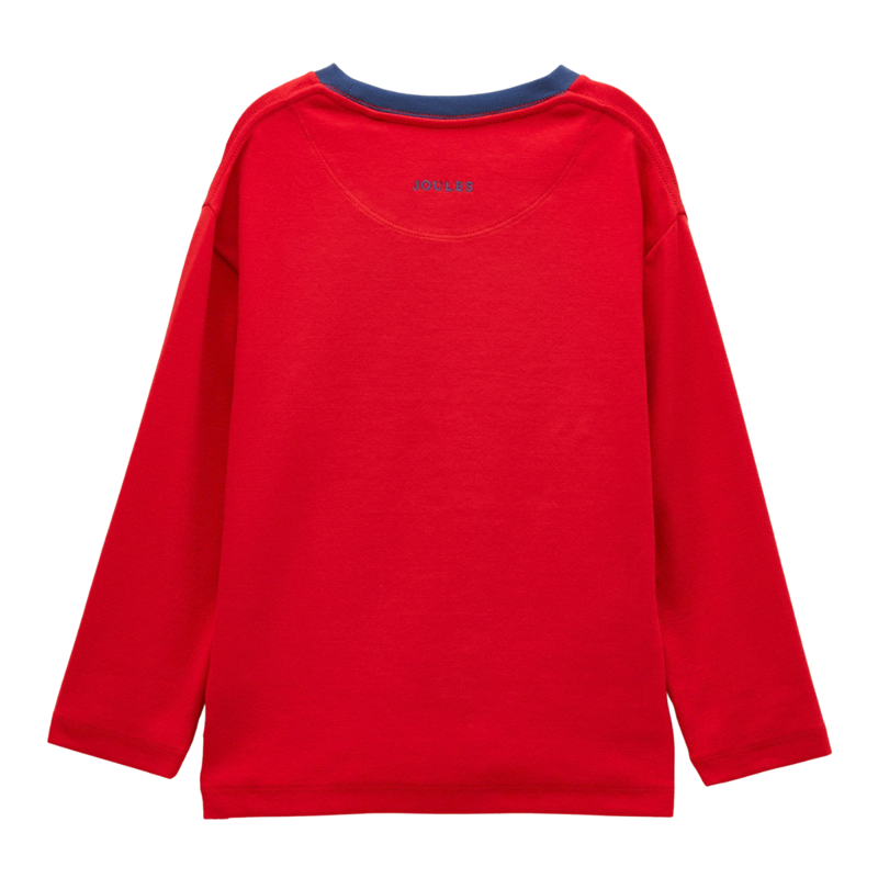Joules Boys' Kipwell Pyjamas - Red-2