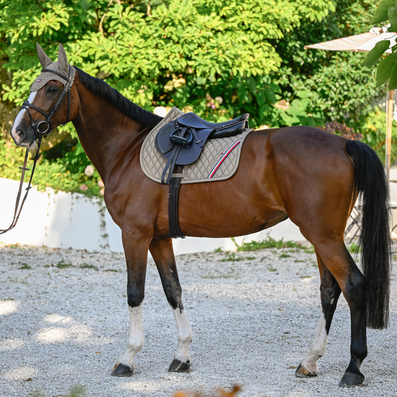 Tommy Hilfiger Stanford Jumping Saddlepad - Taupe-3