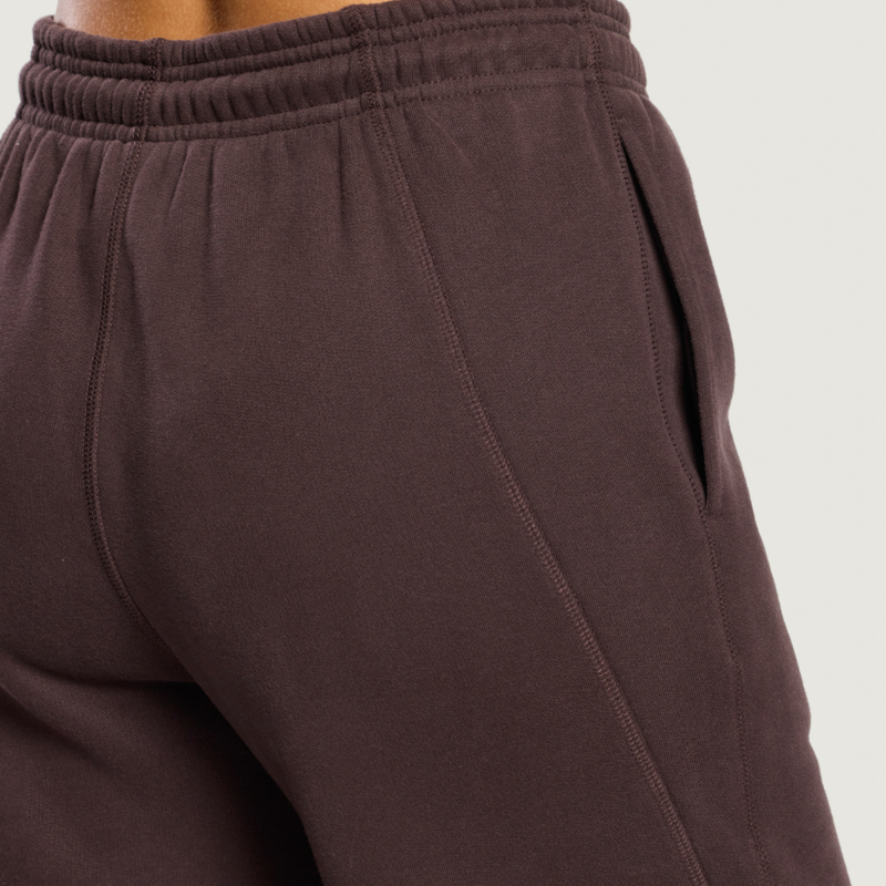 Gym + Coffee Women's Wide Leg Joggers - Mocha Bean-9