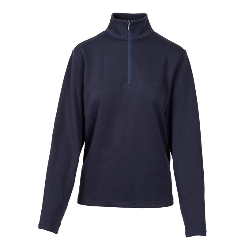 Woof Wear Ladies 1/4 Zip Fleece - Navy-7