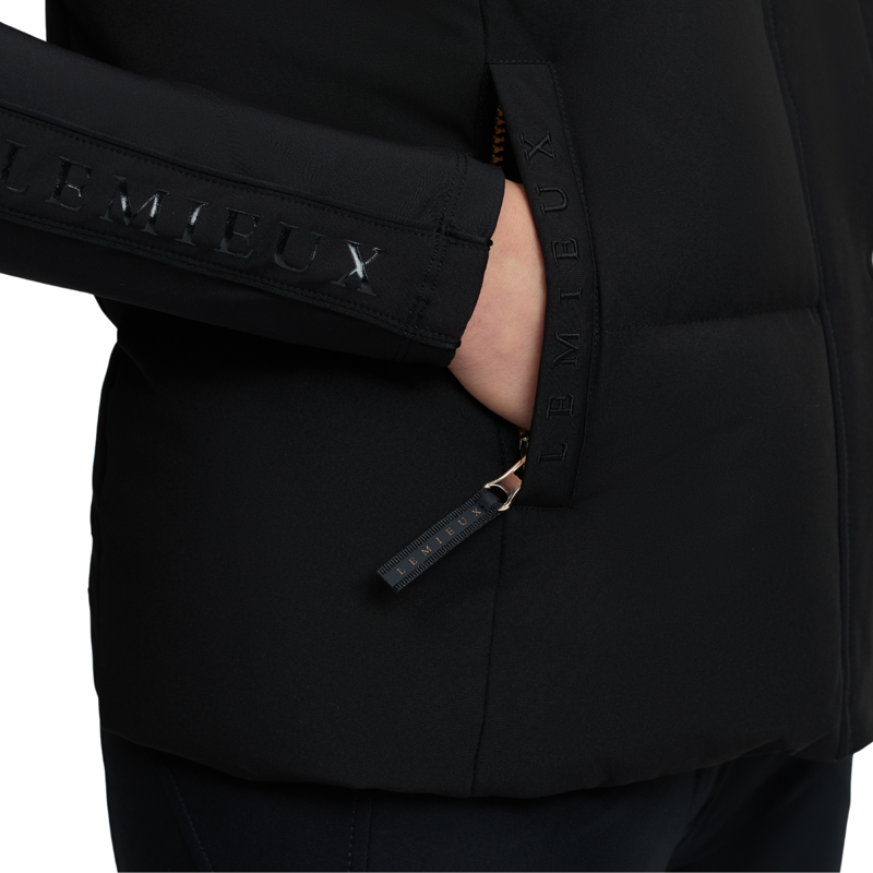 LeMieux Margot Hooded Gilet - Black-6