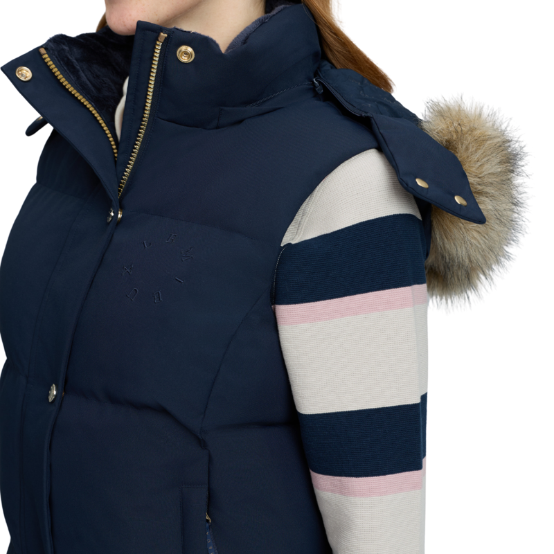 LeMieux Margot Hooded Gilet - Navy-6