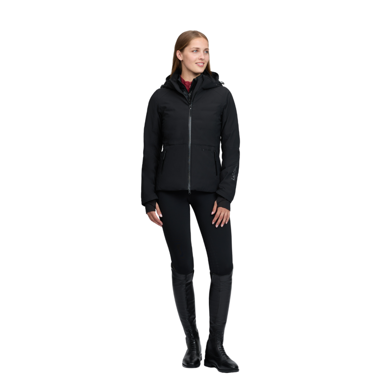 LeMieux Brooke 3 in 1 Waterproof Hybrid Jacket - Black-9