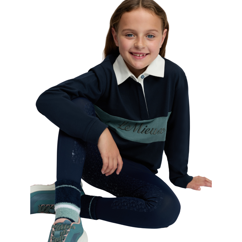 LeMieux Mini Roman Rugby Shirt - Navy-7