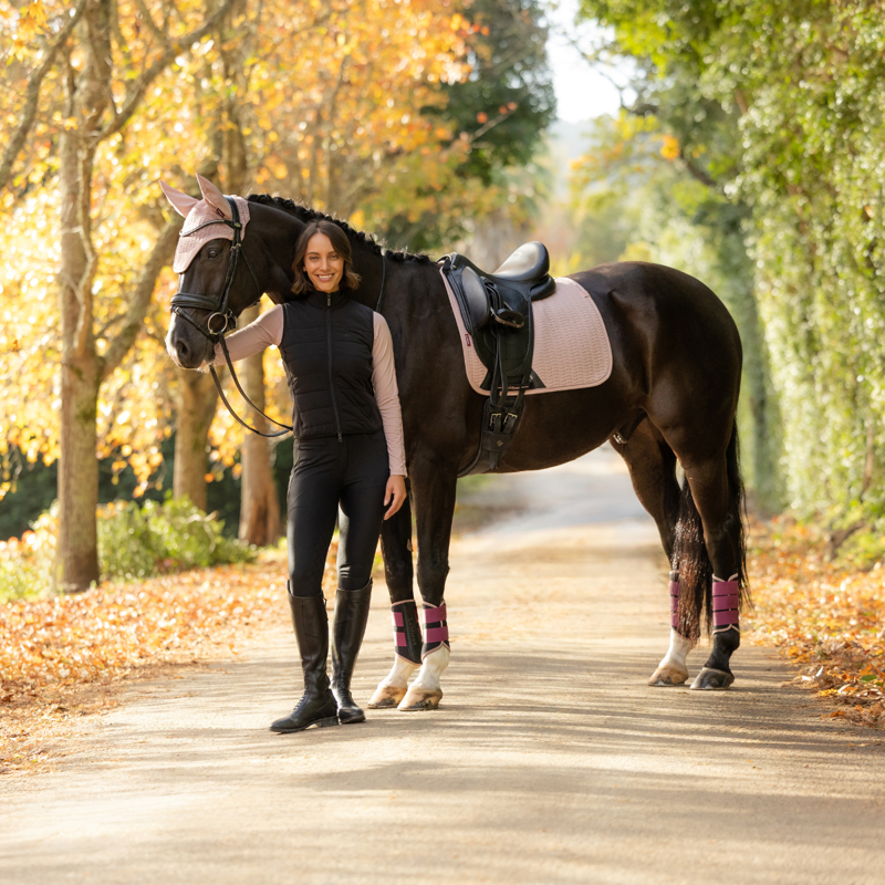 LeMieux Essence Dressage Square - Wild Rose-6