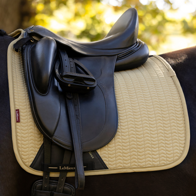 LeMieux Essence Dressage Square - Pear-1