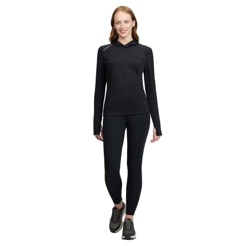LeMieux Heidi Hooded Mid Layer - Black-8