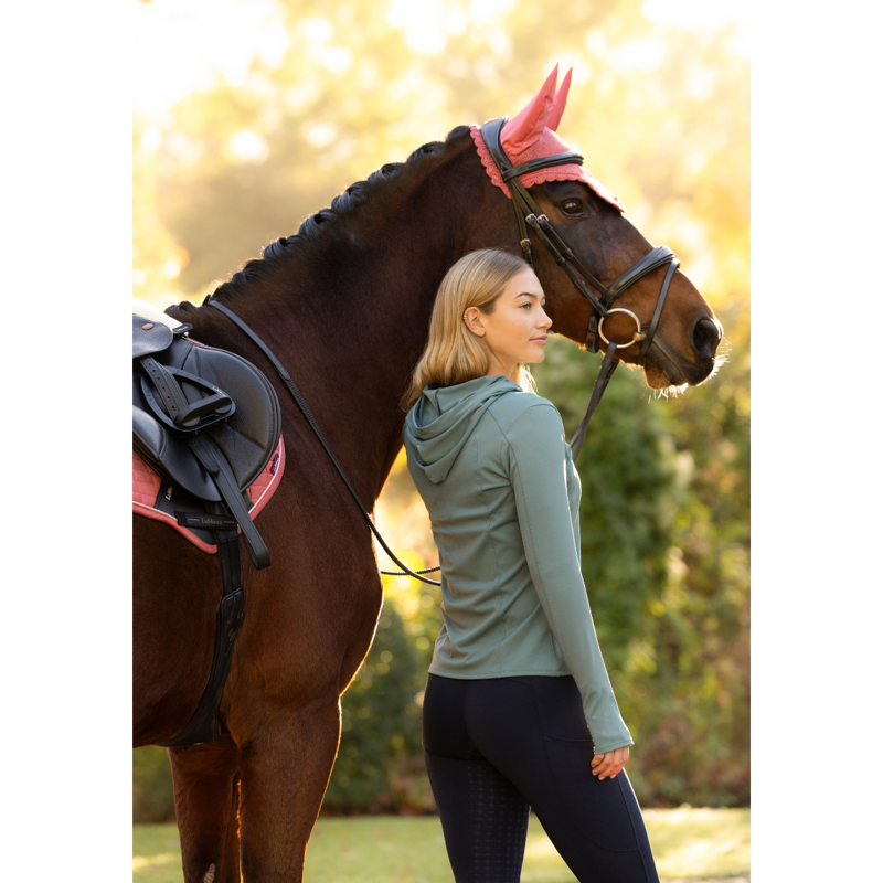 LeMieux Heidi Hooded Mid Layer - Aloe-8