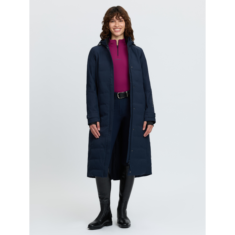 LeMieux Erin Waterproof Padded Coat - Navy-7