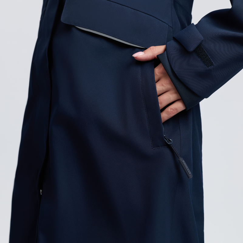 LeMieux Stormwear Performance Riding Coat - Navy-4