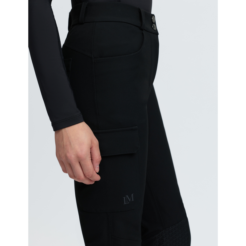 LeMieux Stormwear Stretch Waterproof Trousers - Black-6