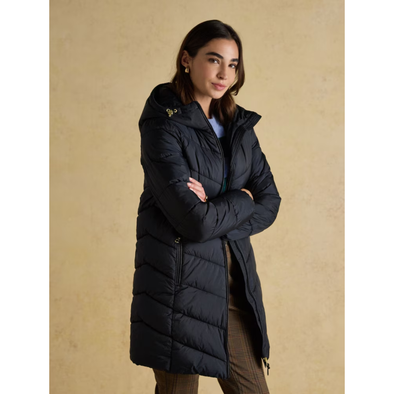 Joules Ladies Moorsdale Coat - Navy-1