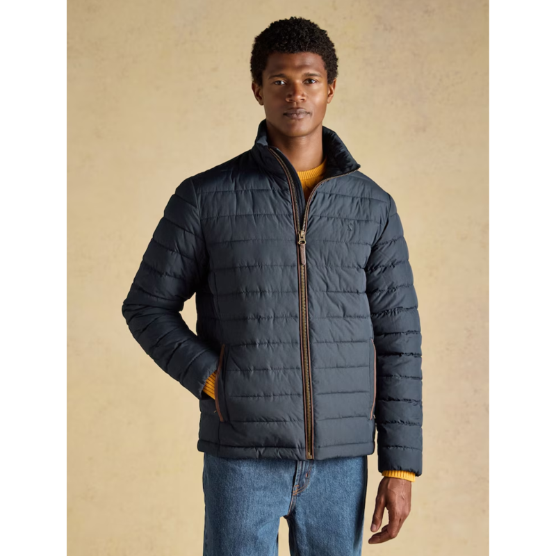 Joules Men's Heritage Padded Coat - Navy-1