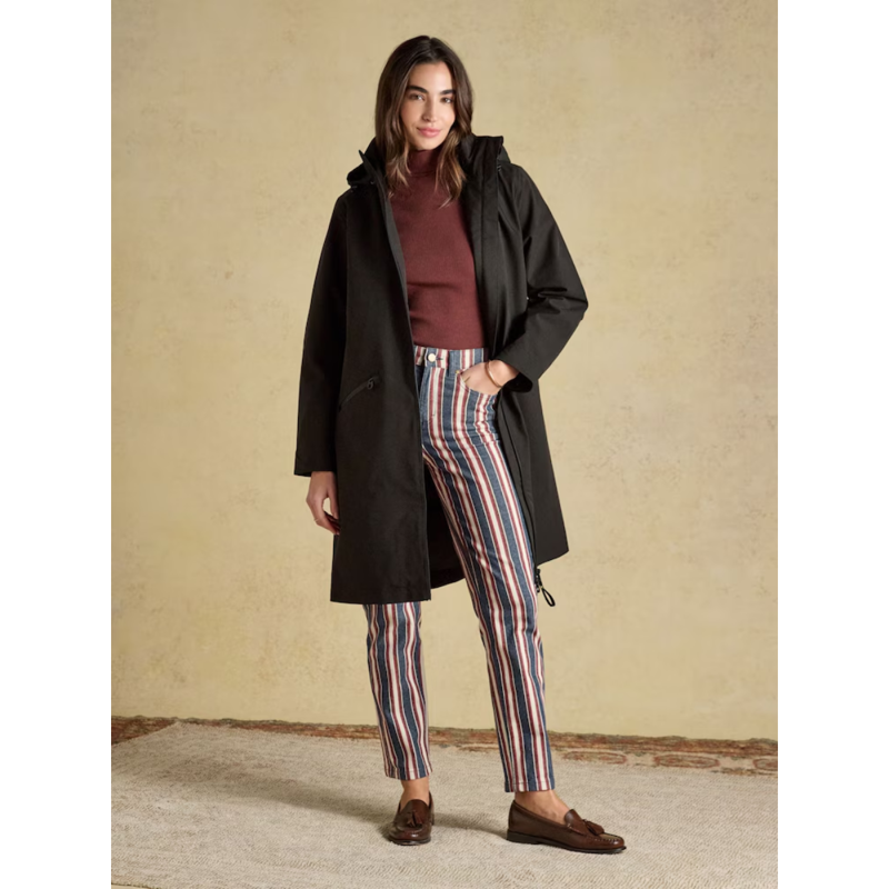 Joules Ladies Rainaway Coat - Black-2