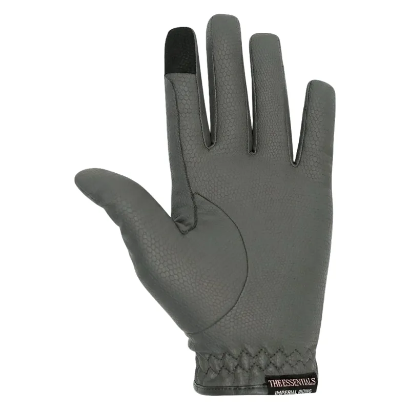 Imperial Riding Ladies Essential Elegance Winter Gloves - Grey-2