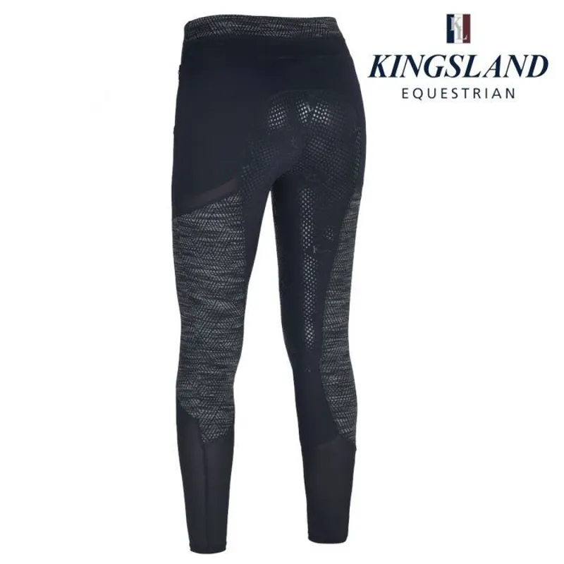 Kingsland KL Karina Ladies Full Grip Tights - Navy-1