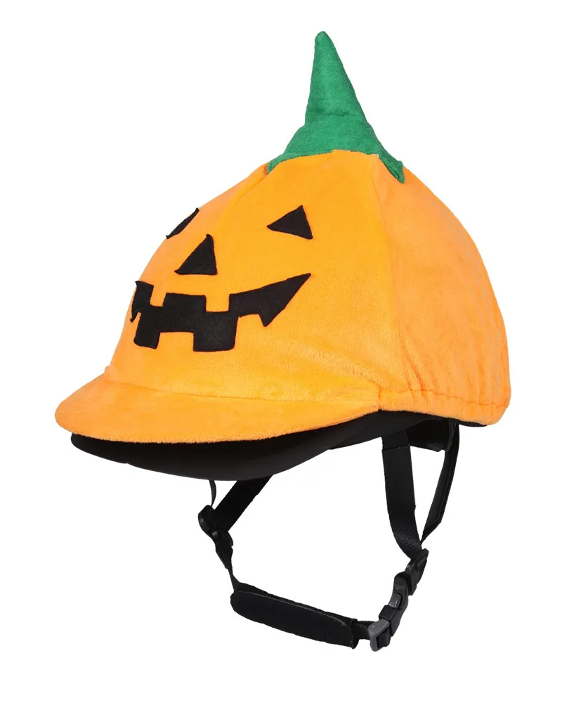 QHP Halloween Helmet Cover - Pumpkin