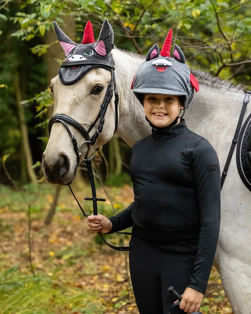 QHP Halloween Helmet Cover - Vampicorn-4