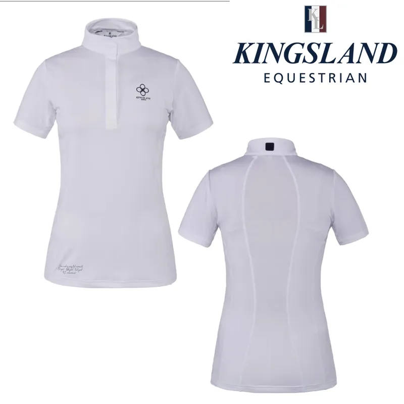 Kingsland Brook Recycled Ladies Show Shirt - White