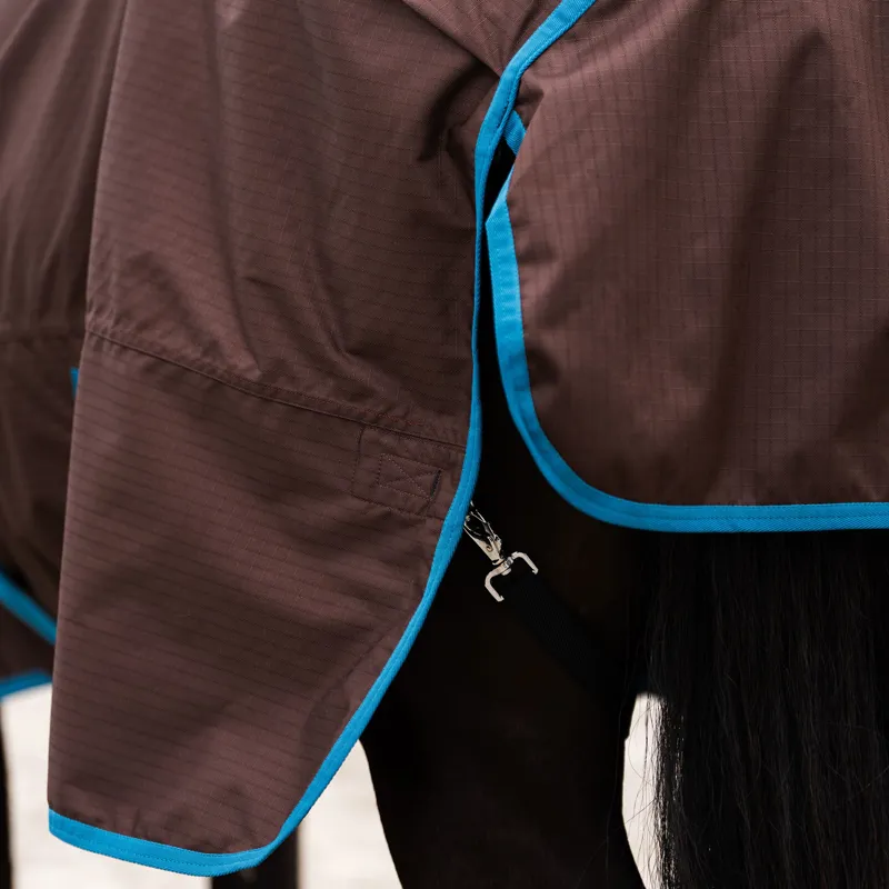 Imperial Riding Limited 100g Highneck Turnout Rug - Brown-4