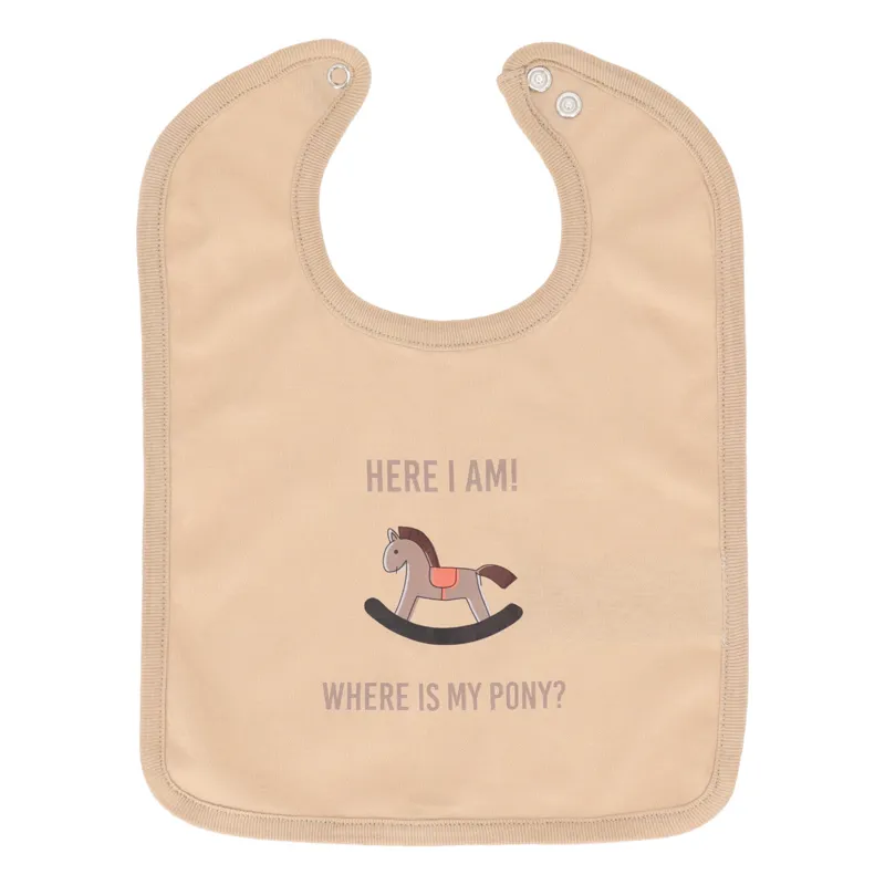 QHP Bobby Bib - Beige